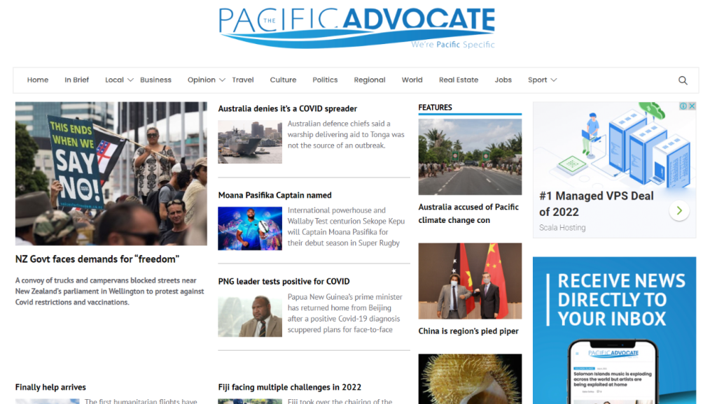 The Pacific Advocate